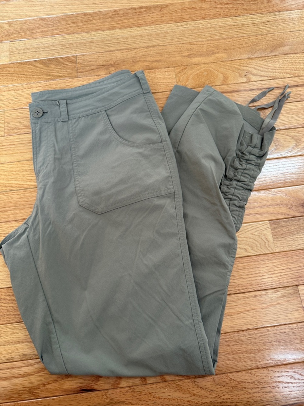 The North Face Taupe/Olive Green Women's trail pants
